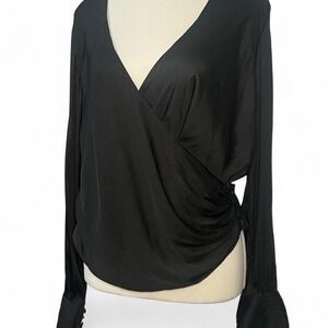 H&M cross blouse